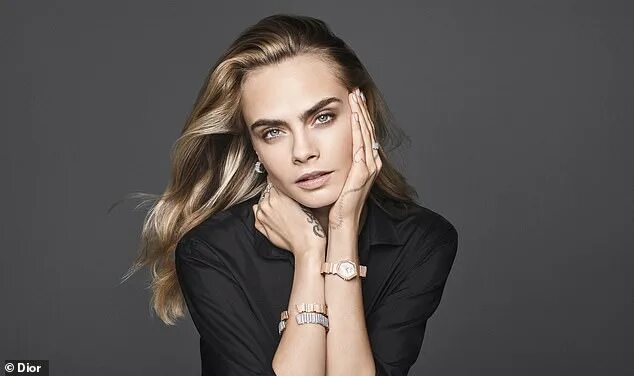 Кара актриса фото Cara Delevingne displays her timeless beauty as she models statement jewellery D