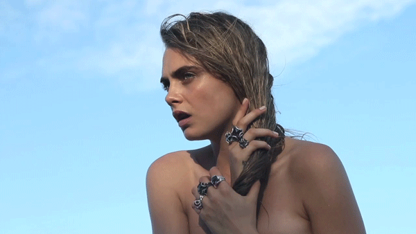 Кара делевинь горячие фото Behind-the-Scenes With Kooky Cara Delevingne