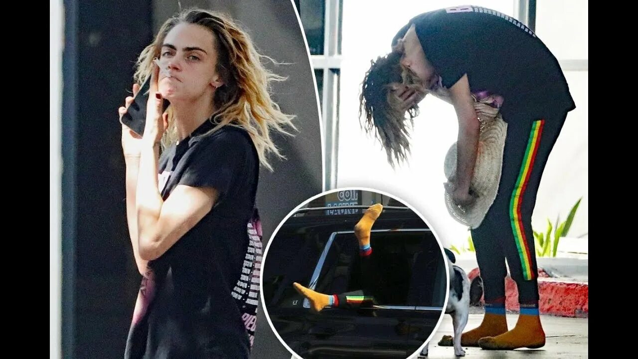 Кара делевинь наркозависима фото Fans concerned by shoeless Cara Delevingne’s erratic airport behavior - YouTube