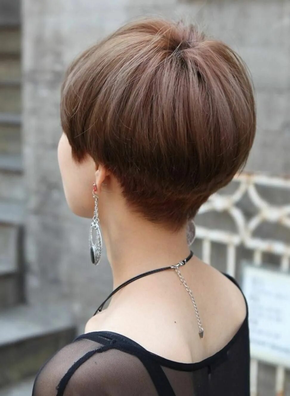 Кара на ножке фото 100%) Короткая женская стрижка каре на ножке 2022-2023: 104 фото Wedge hairstyle
