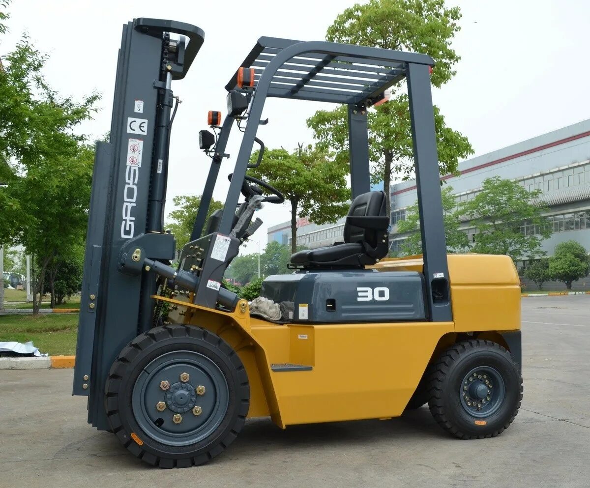 Кара погрузчик фото Продажа вилочного погрузчика (кары) GROS CPCD30 - СПЕЦТЕХНИКА-ИНФО