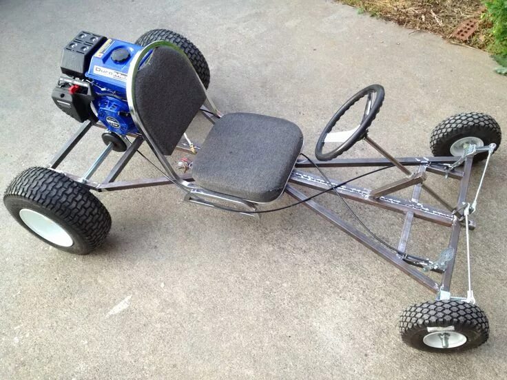 Кара своими руками фото Resultado de imagem para go kart plans free download Kart électrique, Chassis vo