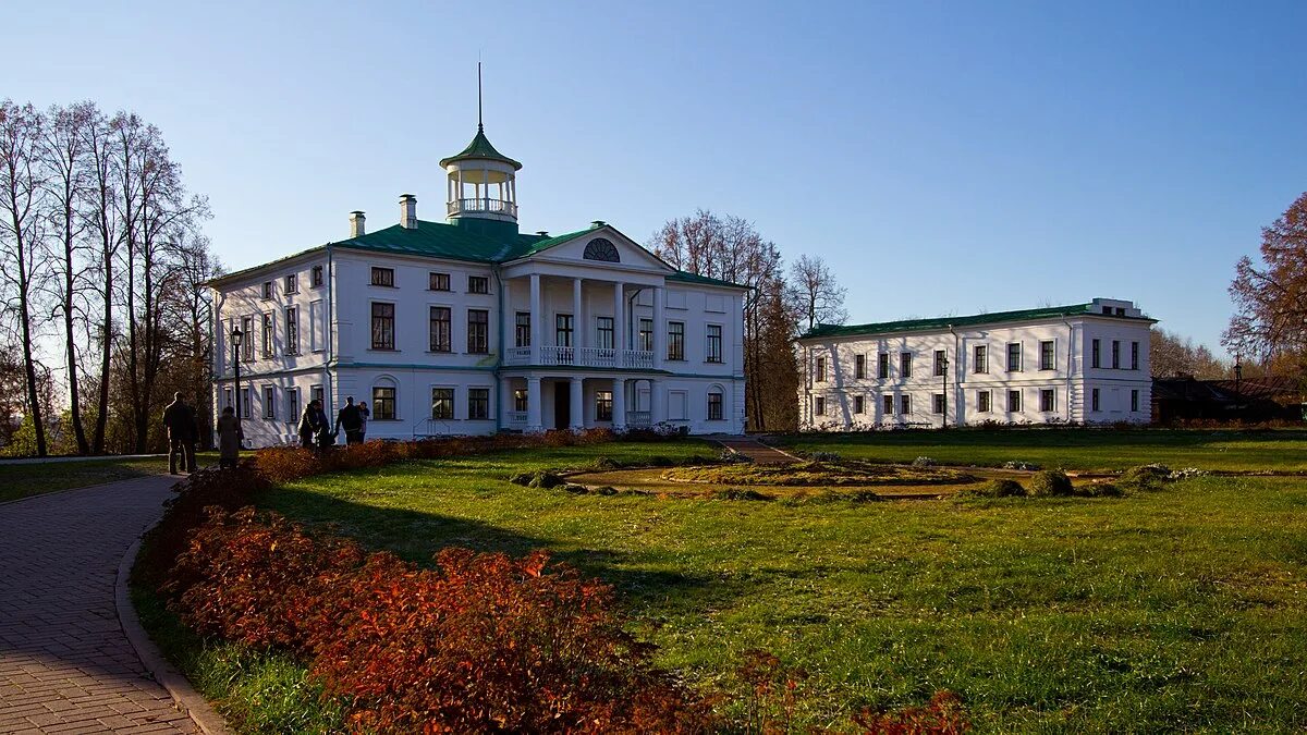 Карабиха ярославль фото File:Усадьба Н. А. Некрасова в Карабихе (2).jpg - Wikipedia