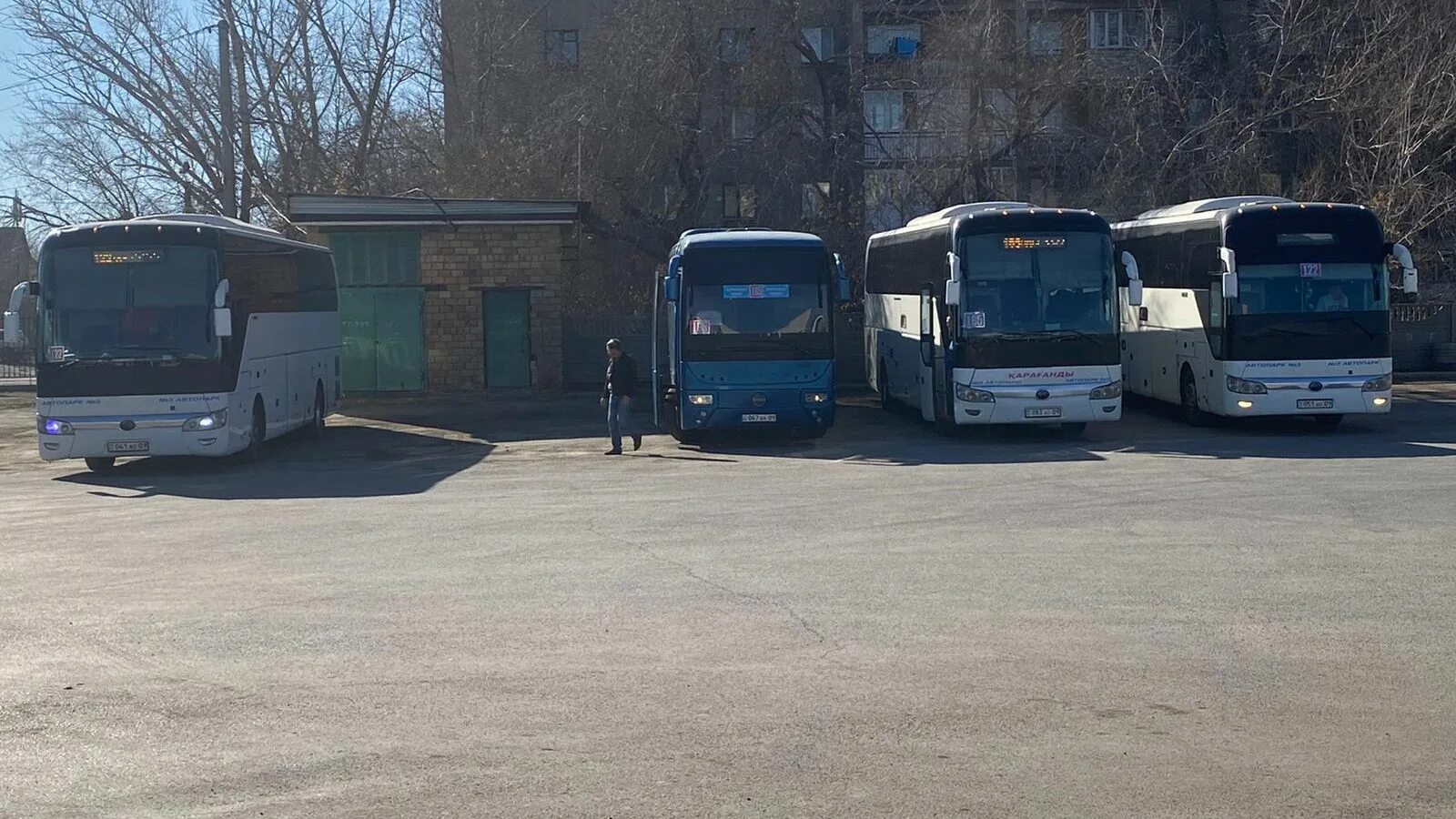Караганды фото автобусов Ситуация с автобусами в Карагандинской области разрешилась