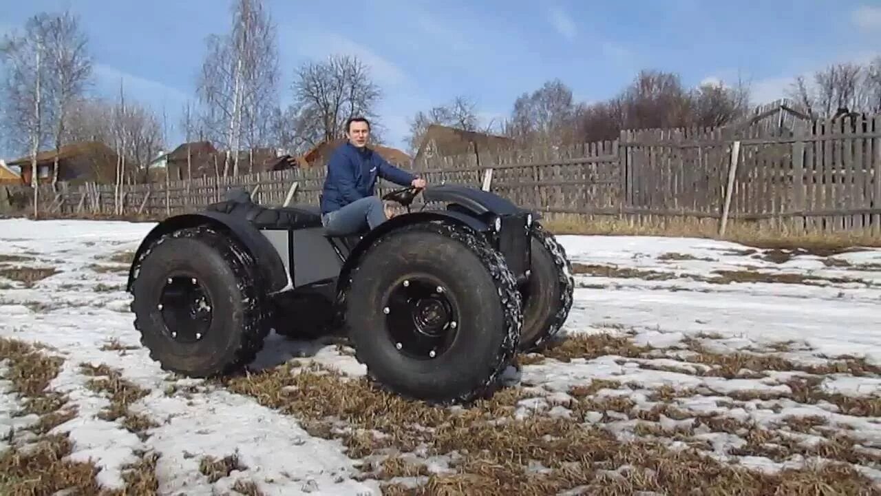 Каракаты в перми цена и фото Каракат Вездеход Болотоход - YouTube