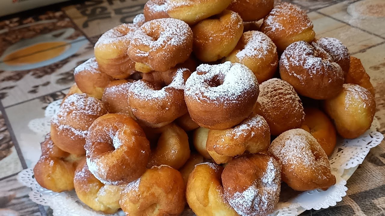 Каральки в масле рецепт с фото Пончики/калачики на сгущёнке, как в детстве. - YouTube