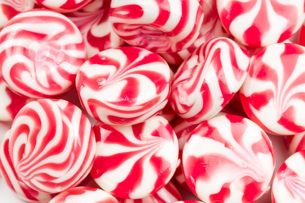 Карамель фото цветов Premium Photo Candy christmas peppermint mint food red white