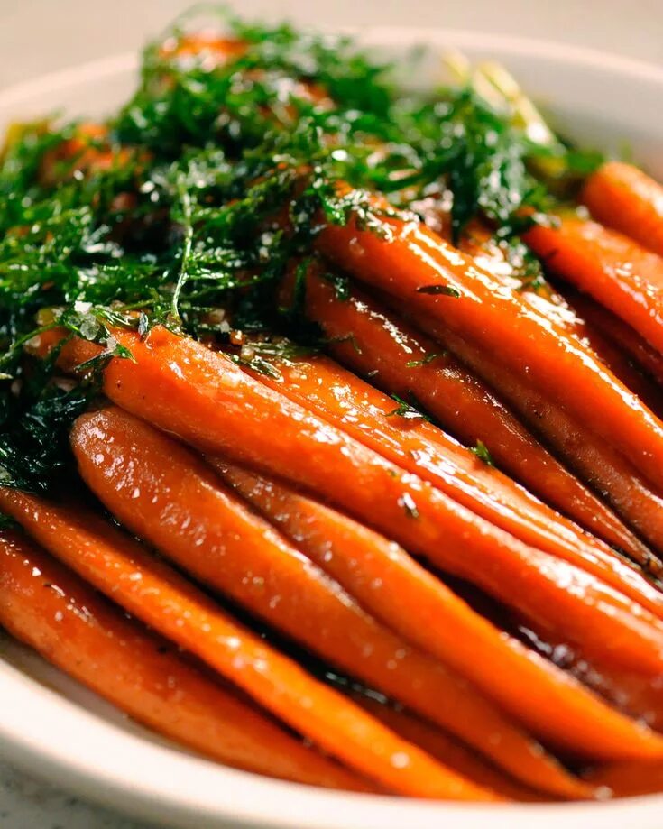 Карамелизированная морковь на сковороде рецепт с фото Brown-sugared carrots: a make-ahead Thanksgiving side dish. #marthascookingschoo