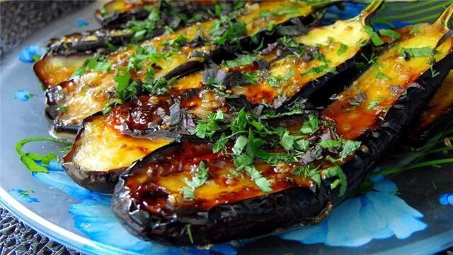Карамелизованные баклажаны рецепт с фото Все гениальное-просто. Food, Food and drink, Pork