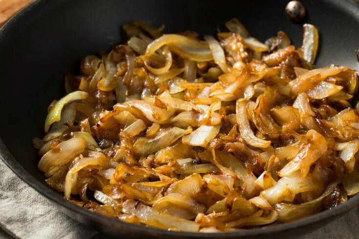 Карамелизованный лук рецепт с фото Flavorful Caramelized Onions Recipe Receta Como preparar cebolla caramelizada, C