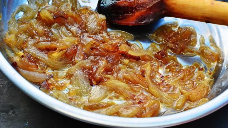 Карамелизованный лук рецепт с фото cebollas caramelizadas Cebollas caramelizadas, Recetas veganas fáciles, Recetas 