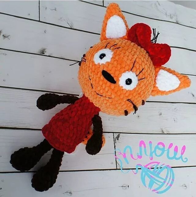 Карамелька связать крючком схема Плюшевая Карамелька от @igrushki.plush #довяжуипокажу #карамелька #трикота #вяза
