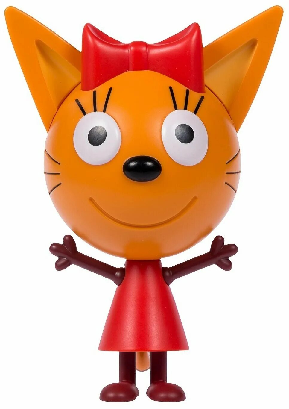 Карамелька три кота фото стоит Фигурка 1 TOY Три кота Карамелька Т16180, 15 см - купить по выгодной цене на Янд