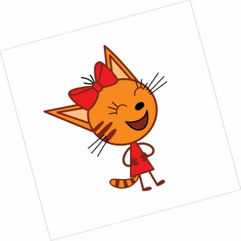 Карамелька три кота обычное фото Картинка три кота карамелька смеется ❤ для срисовки