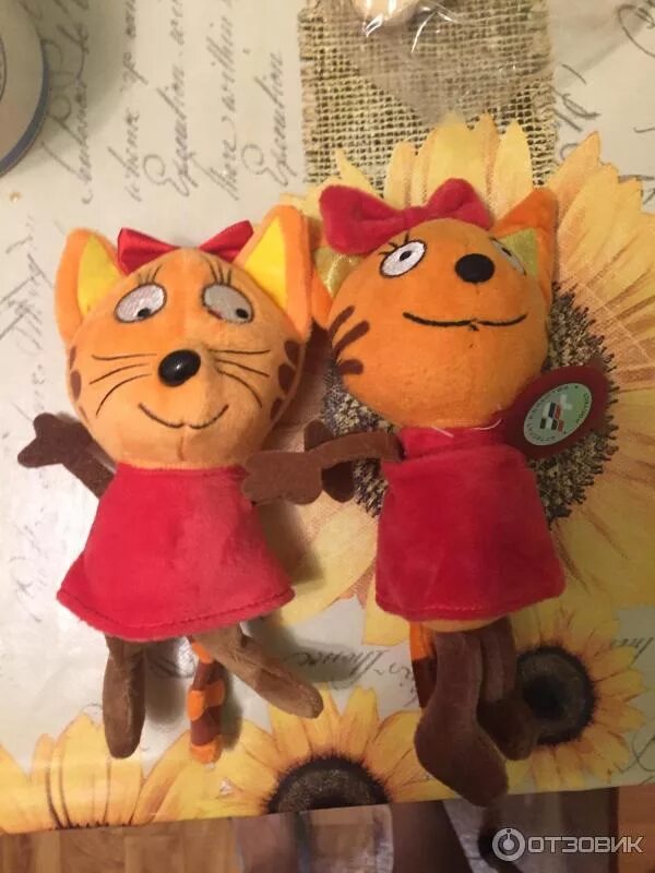 Карамелька три кота обычное фото Отзыв о Мягкая игрушка Aliexpress "Три кота: Карамелька" Нормальная игрушка, но 