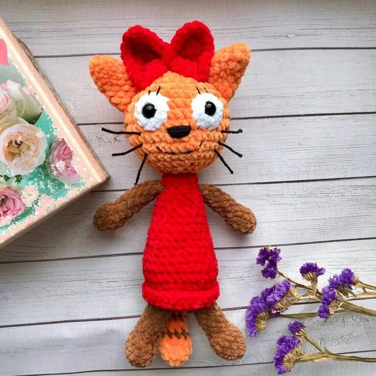 Карамелька три кота вязаная крючком схема PDF Карамелька крючком схема. FREE crochet patterns amigurumi; амигуруми схемы н