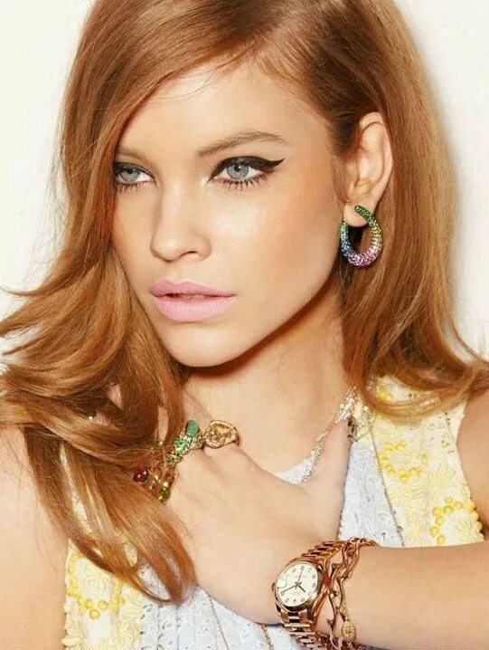 Карамельные глаза фото Barbara Palvin, Vogue Germany Strawberry blonde hair, Gorgeous hair, Holiday hai