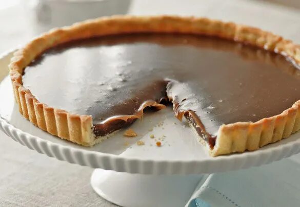 Карамельный пирог рецепт с фото Salted Caramel Tart Recipe Butter tarts, Food, Butter pastry