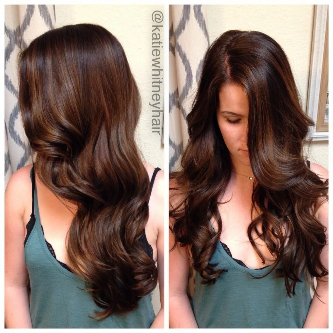 Карамельный шоколад цвет волос фото Ideas de mechas balayage color chocolate, para mujeres de todas las edades, para
