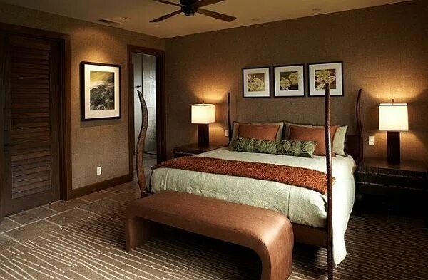 Карамельный цвет в интерьере brown interior Sophisticated bedroom, Brown bedroom colors, Bedroom paint color 