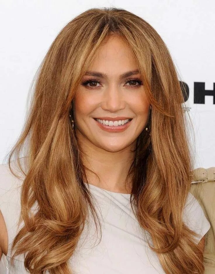 Карамельный цвет волос фото для карих глаз quelle couleur de cheveux pour yeux marron jennifer-lopez-blond-naturel-blond-ve