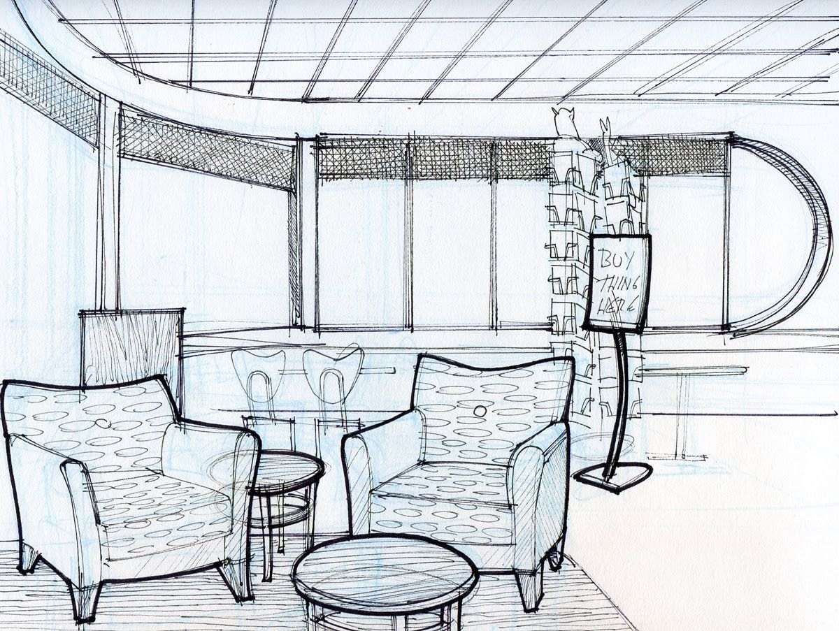 Карандаш дизайн студия Interior design sketches, Interior architecture sketch, Interior design images