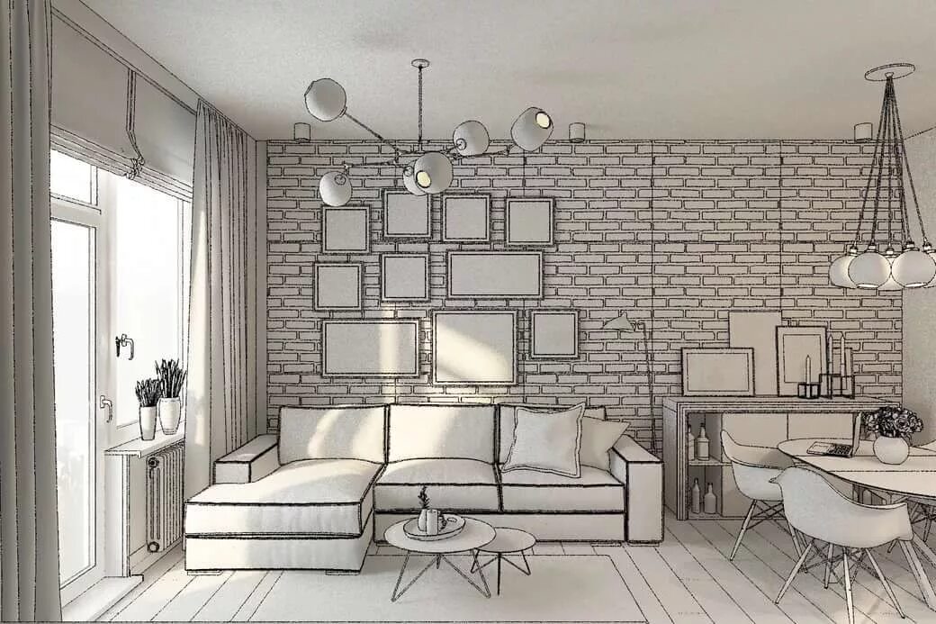 Карандаш дизайн студия sketch interior: 11 тыс изображений найдено в Яндекс.Картинках Дачные интерьеры,