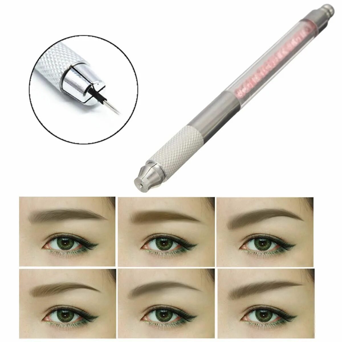 Карандаш для татуажа купить US $6.45 Semipermanent Eyebrow Eyeliner Tattoo Pen Liner Microblading Blading Ma