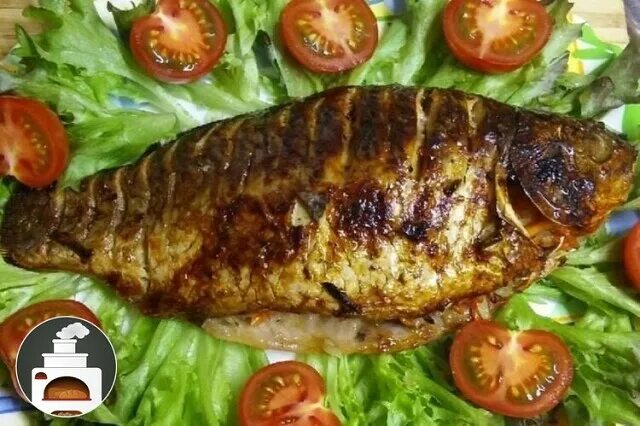 Карась запеченный в духовке фото Секреты русской кухни OK.RU