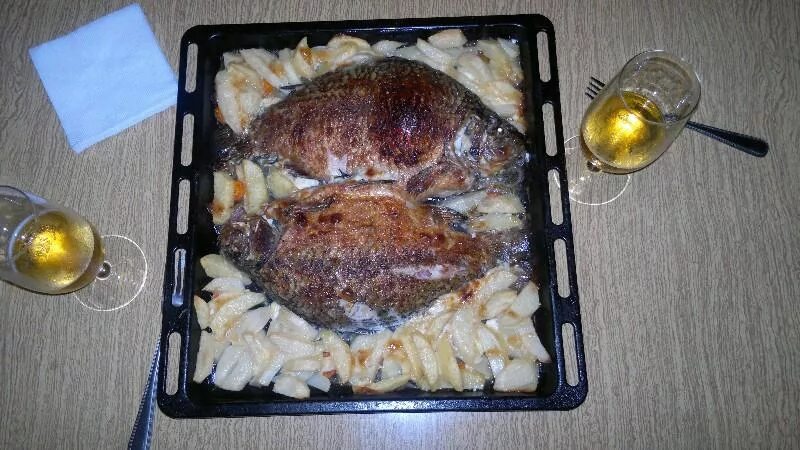 Караси в духовке рецепт с фото пошагово Карась с картошкой в духовке - 2 рецепта - 1000.menu