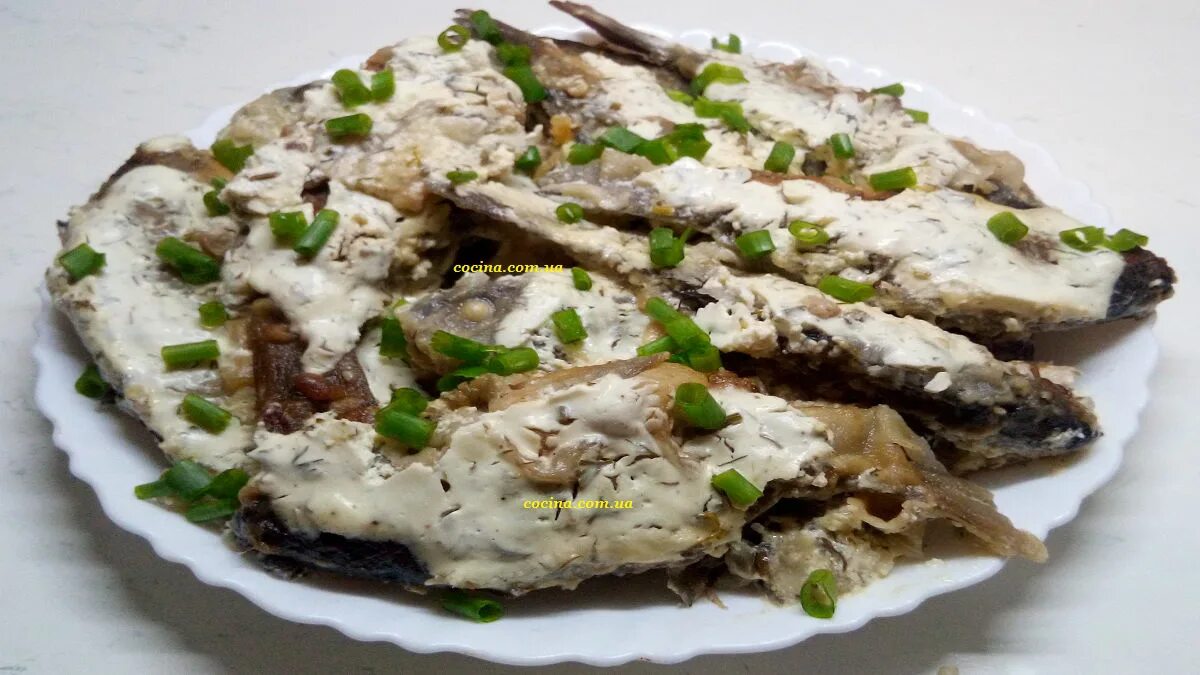 Караси в сметане фото Вкусные караси в сметане на сковороде / Рецепт с фото