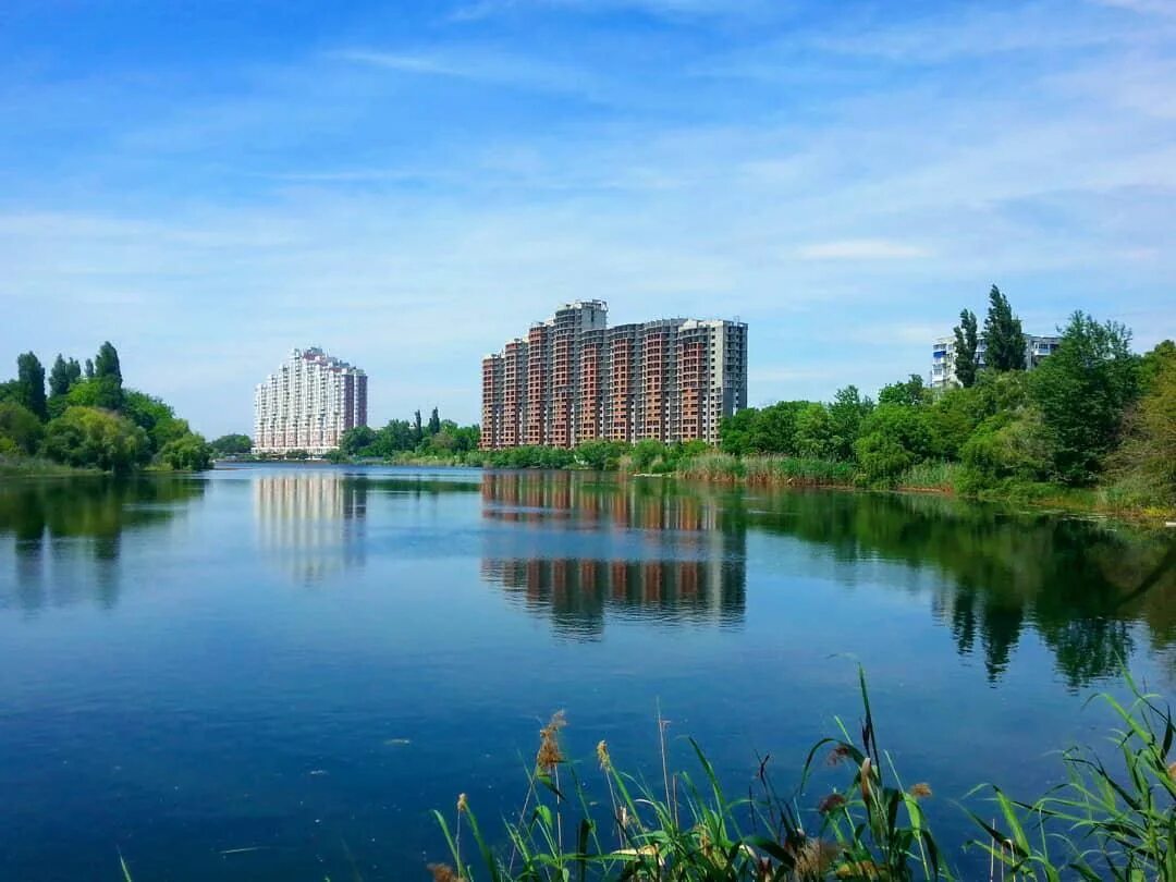 Карасунские озера в краснодаре фото Озеро города краснодара