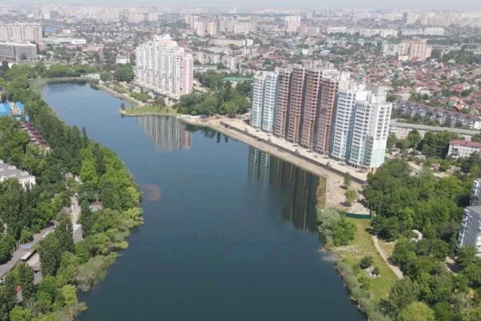 Карасунские озера в краснодаре фото Жители Краснодара заявили 65 предложений по благоустройству Карасунских прудов в