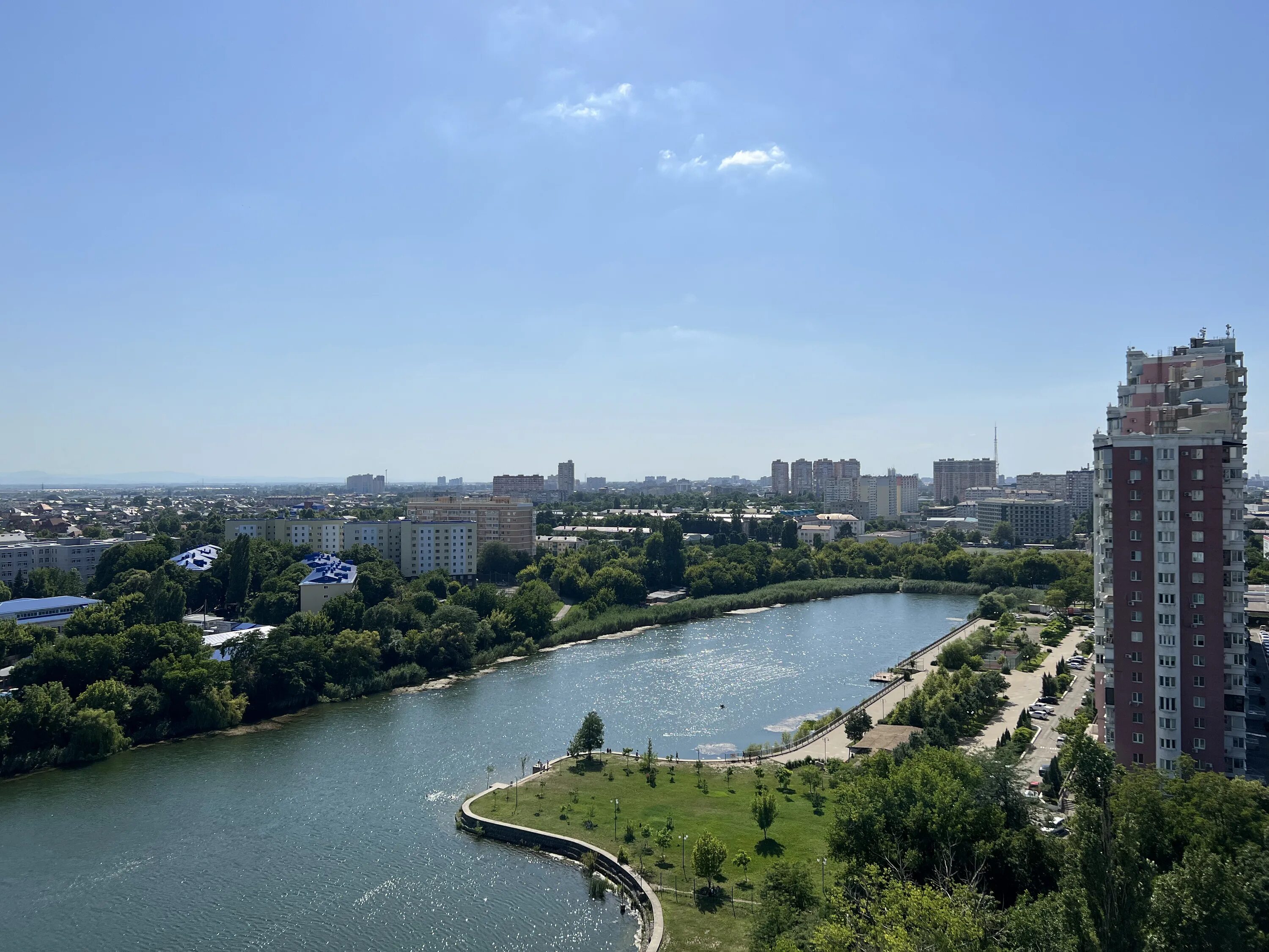 Карасунские озера в краснодаре фото Краснодарцев предупредили об опасности купания в городских водоемах - Краснодарс