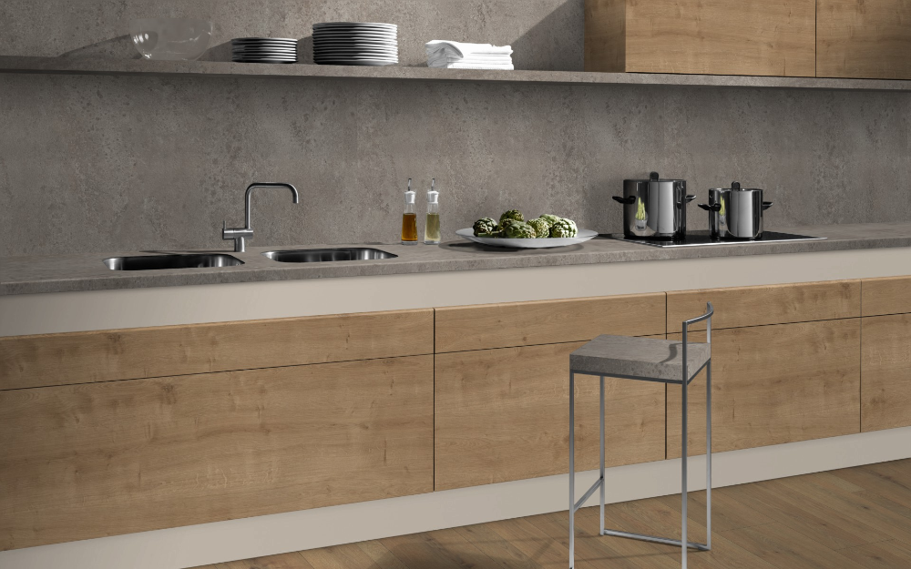 Карат бежевый эггер в интерьере H3303 ST10 Kitchen, Decor, Room