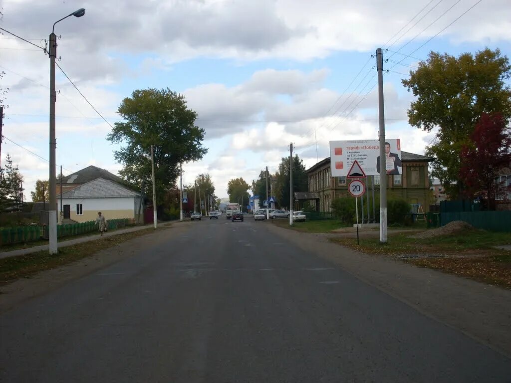 Каратузское фото села Фото ул. Советская в городе Каратузское