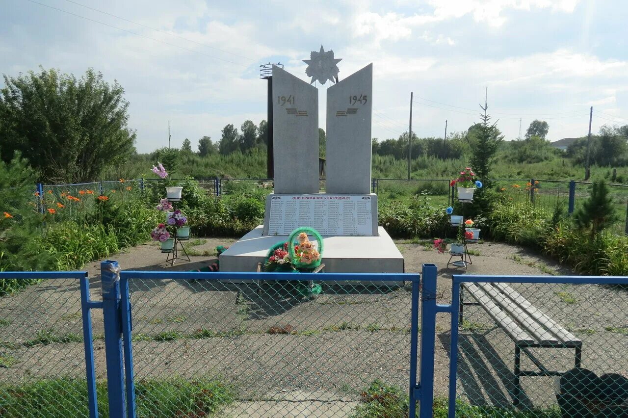 Каратузское фото села Погибшим в годы Великой Отечественной войны воинам и жителям села Уджей, monumen