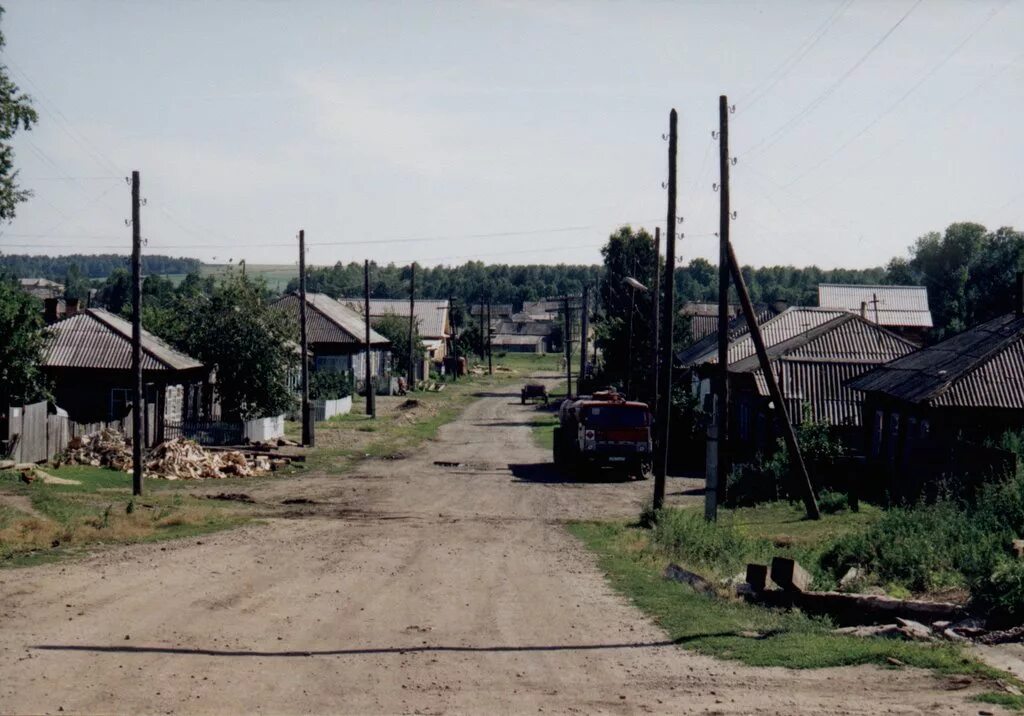 Каратузское фото села Фото Село Каратузское, улица Колхозная в городе Каратузское