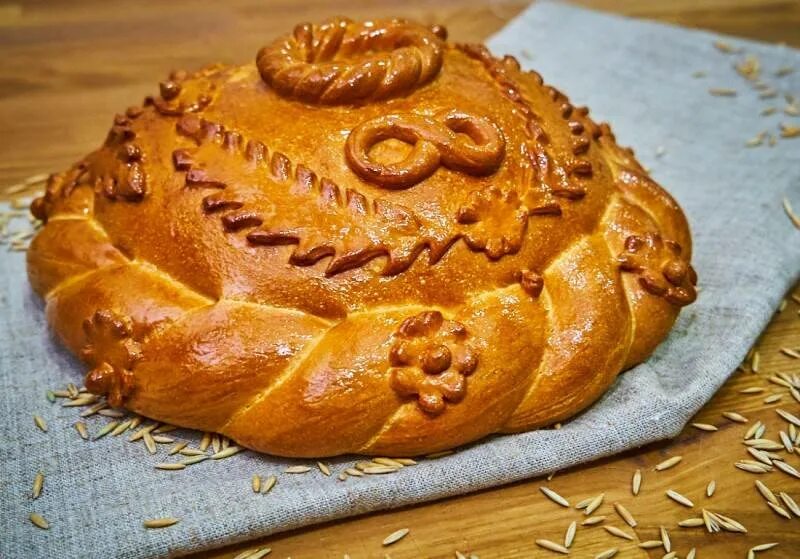 Каравай на свадьбу рецепт с фото Тесто на каравай - CoffeePapa.ru
