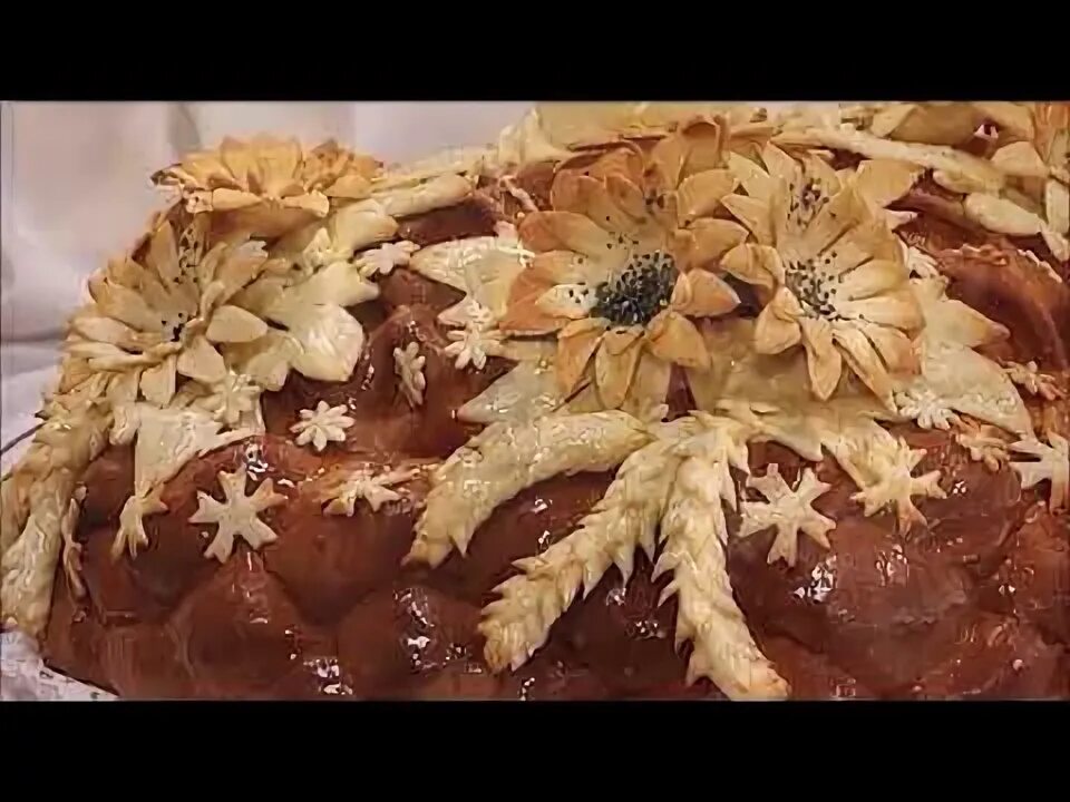 Каравай праздничный фото Фолк урок =КАЗАЧЬИ ПОСИДЕЛКИ= традиции и обряды донских казаков mp4 - YouTube
