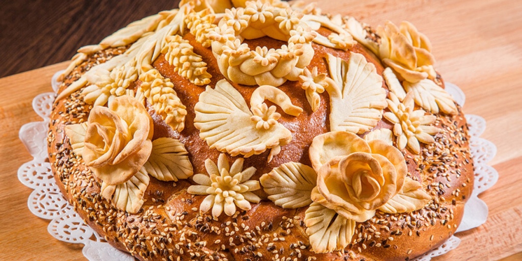 Каравай праздничный фото Купить каравай с доставкой на свадьбу в Нижнем Новгороде