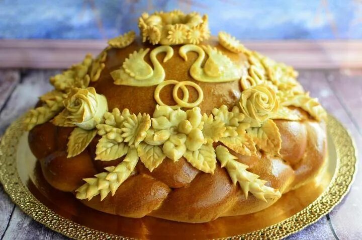 Каравай в духовке рецепт с фото Свадебный каравай своими руками: рецепт теста и украшение