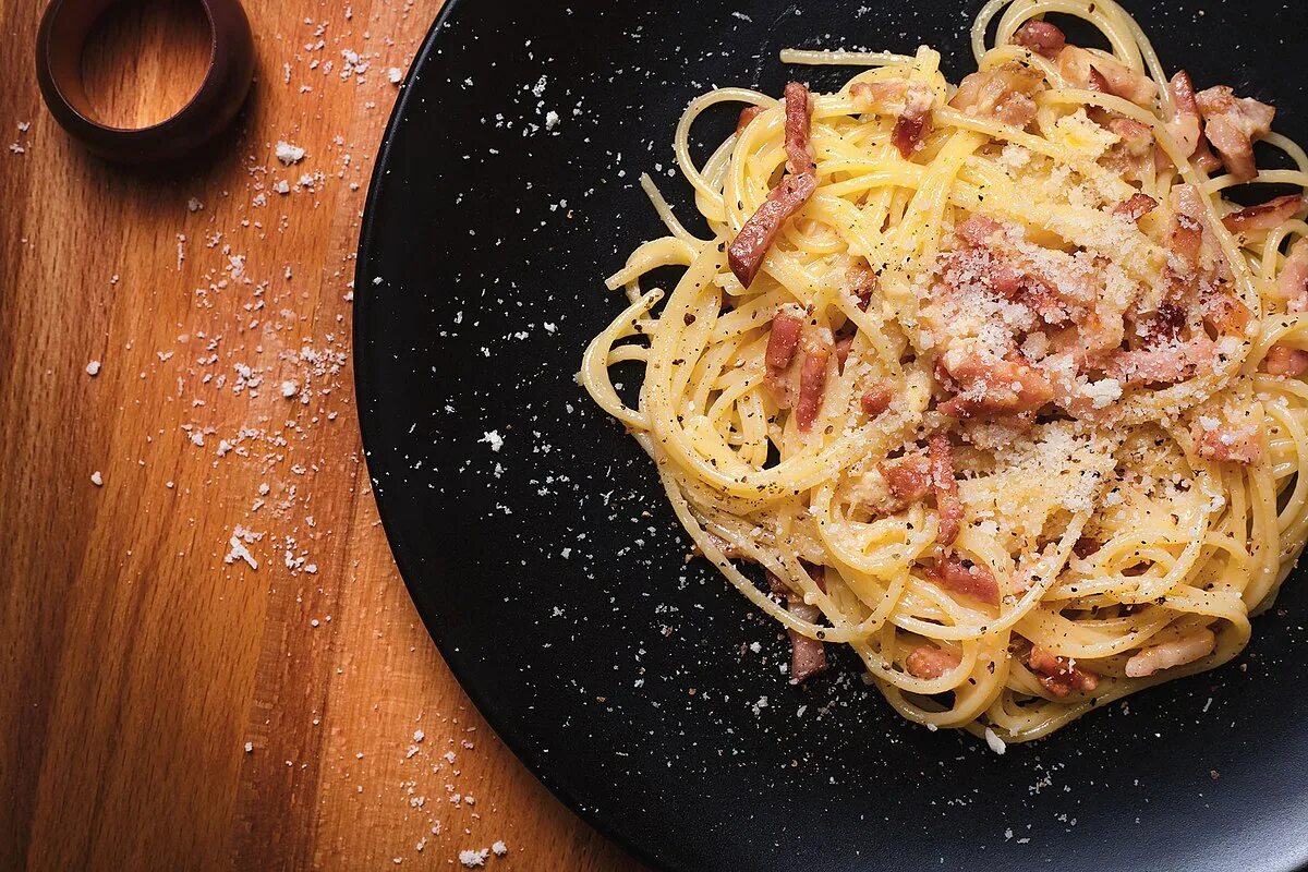 Карбонара фото блюда Carbonara - Wikipedia