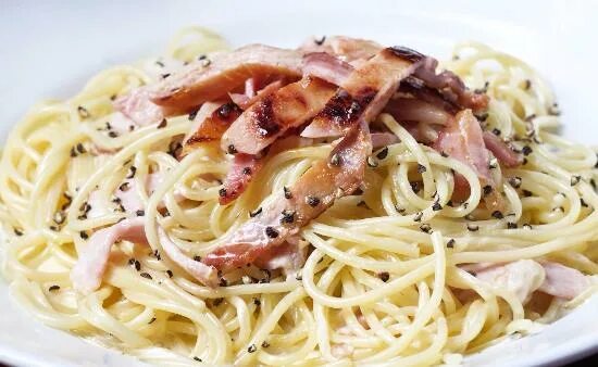 Карбонара фото блюда Spaghetti Carbonara Delicious - Picture of Cocorico, London - Tripadvisor