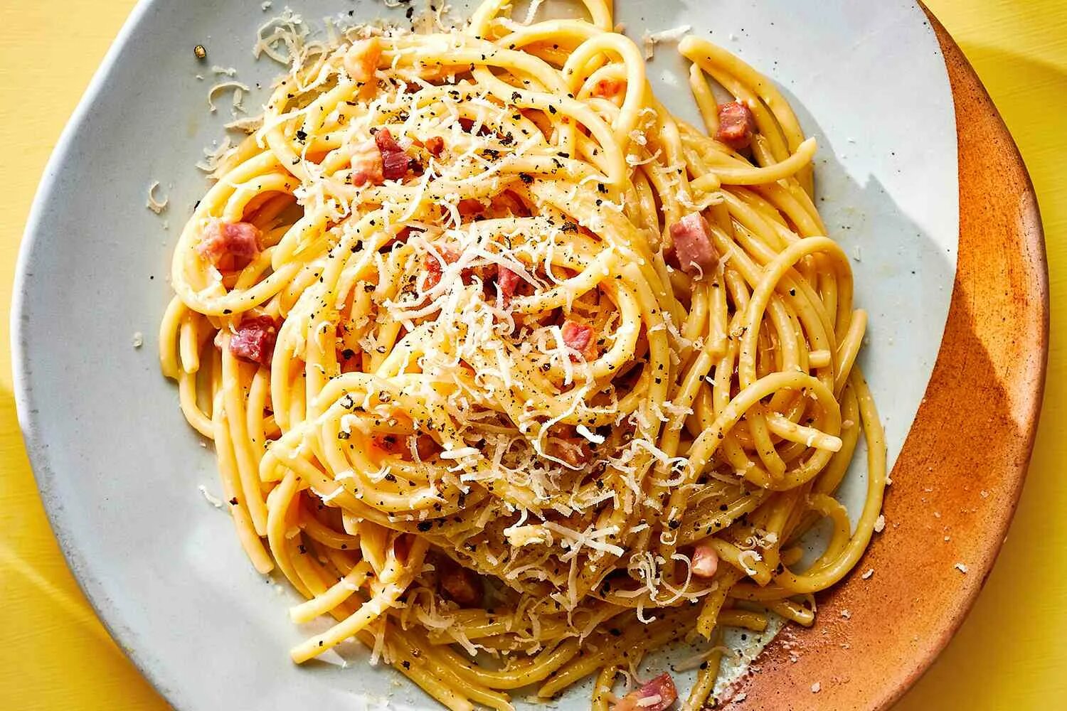 Карбонара простой рецепт с фото Pasta Carbonara Recipe