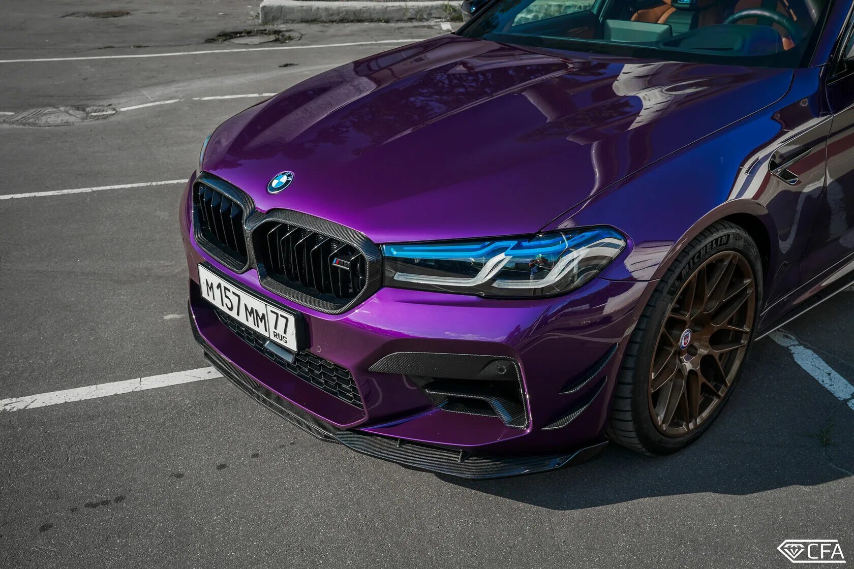 Карбоновый тюнинг на бмв м5 ф90 BMW M5 LCI F90