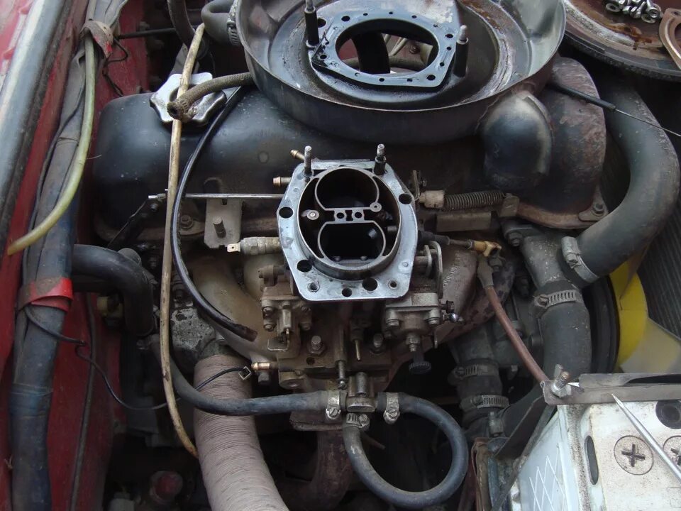 Карбюратор фото в машине Карбюратор - Lada 21013, 1,2 л, 1984 года запчасти DRIVE2