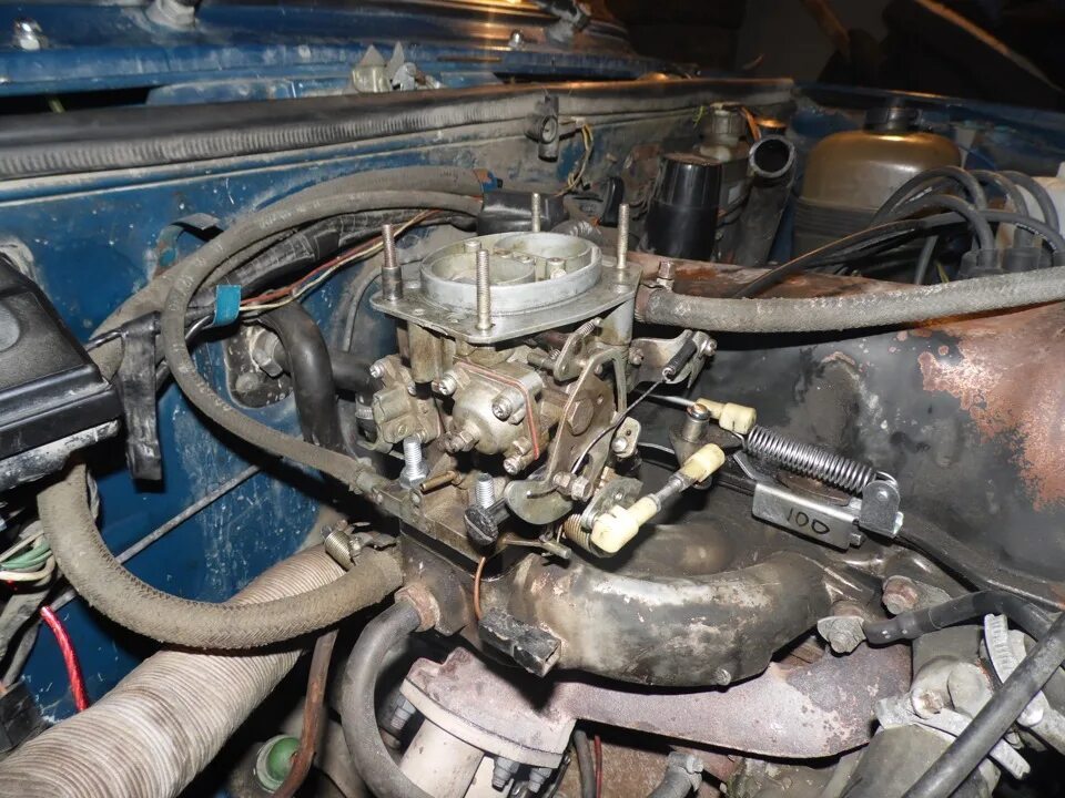 Карбюратор фото в машине Установка Солекса 21083 - Lada 21053, 1,5 л, 2003 года своими руками DRIVE2