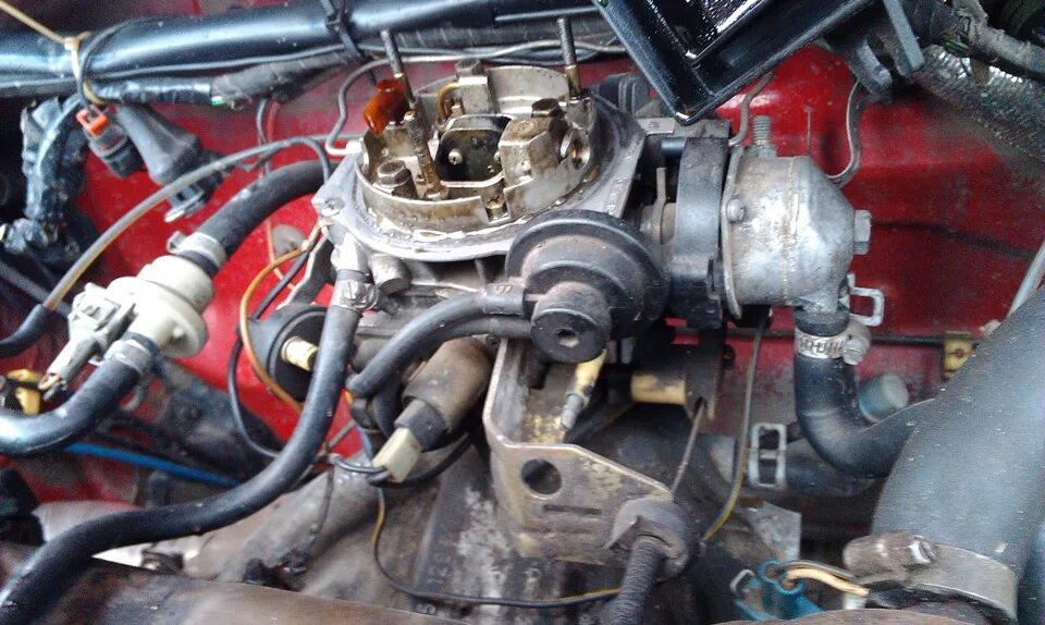 Карбюратор универсальный 1 8 подключение шланчиков Карбюратор part 2 - Volkswagen Golf Mk2, 1,6 л, 1991 года поломка DRIVE2