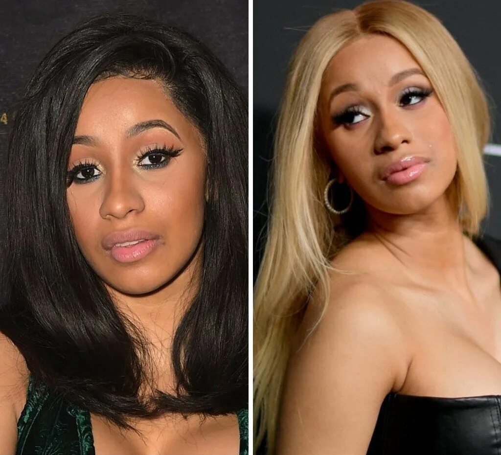 Карди би фото до и после пластики 20 Photos Showing How These Celebrities Have Groomed Over Time - LOLSPOT